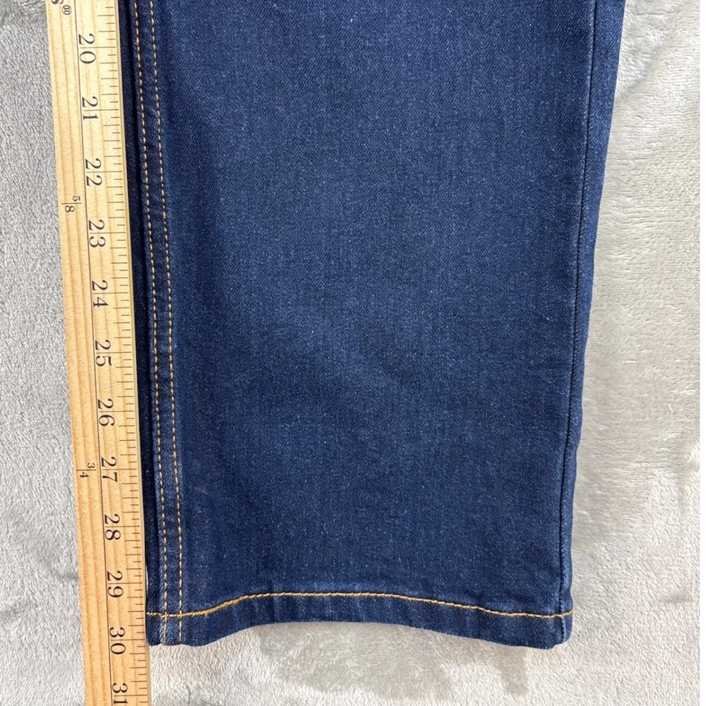 Levi's Jeans Mens 38x30 514 Straight Dark Wash Indigo Stretch Denim NEW